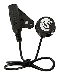 Captador Custom Sound de Contato Passivo CCP-25 BK com Clip e Conexão P10