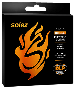 Encordoamento Solez SLG10 para Guitarra 0.010"