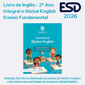 Livro Global English - 2º Ano EF (Integral/Global) 2026