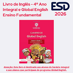 Livro Global English - 4º Ano EF (Integral/Global) 2026