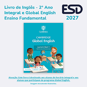 Livro Global English - 2º Ano EF (Integral/Global) 2027
