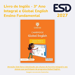 Livro Global English - 3º Ano EF (Integral/Global) 2027