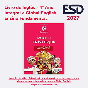 Livro Global English - 4º Ano EF (Integral/Global) 2027