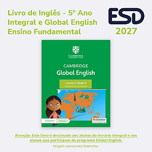 Livro Global English - 5º Ano EF (Integral/Global) 2027