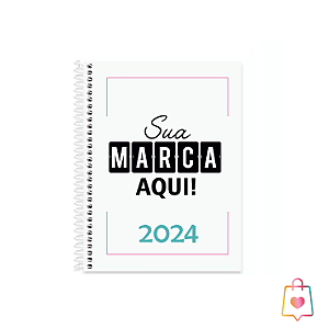 Agenda Personalizada com sua Marca - 5 Unidades