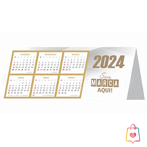 Calendário de Mesa - 25 Unidades