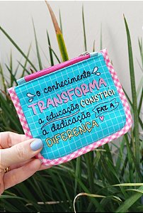 Porta Moedas Dia dos Professores