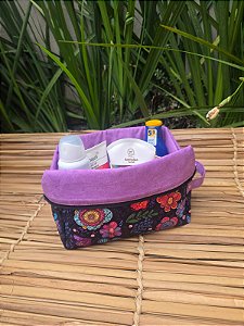 Necessaire box cestinha