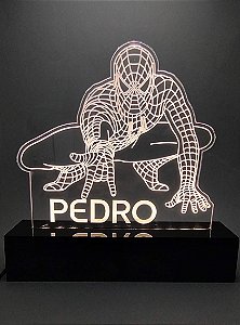 Luminária Homem Aranha