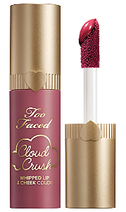 Blush Liquido 2 em 1 Cloud Crush - Cor Bed of Roses - Too Faced - Blush e Lábios