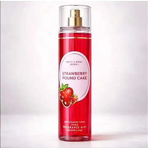 Body Splash Strawberry Pound Cake - Bath & Body Works