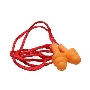 Protetor Auricular De Silicone - Wurth Laranja