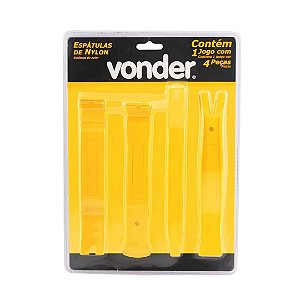 Espátulas De Nylon Jogo Com 4 peças - Vonder