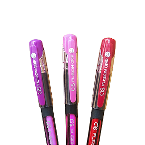 Caneta Esferográfica CiS Fusion 0.7mm Ponta Agulha Corpo Ergonômico