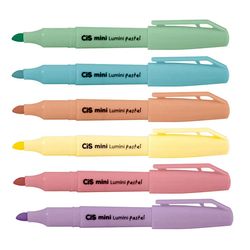 Marca Texto CiS Min Lumini  Pastel
