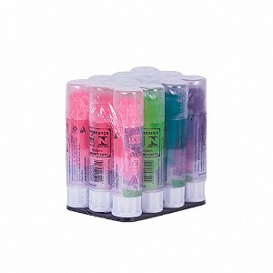 Cola Bastão  Cores Pastel  com Cheirinho 9 Gramas -  PVC