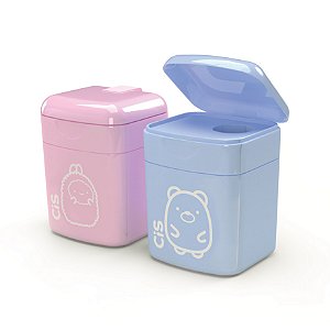 Apontador Cis 415 com Depósito 1 Furo Tons Pastel