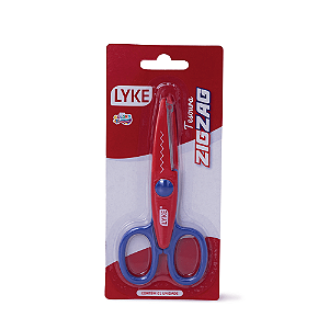 Tesoura Escolar ZIGZAG 14 cm - Lyke