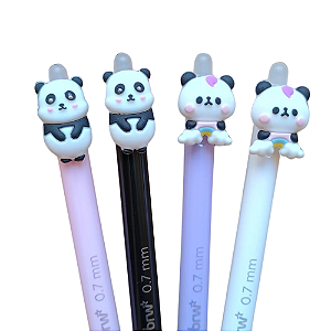 Caneta Divertida  Gel 0.7mm Divertida Panda - BRW