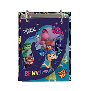 Mini Fichário/Ficheiro Divertidamente 2 com 80 Folhas 90g - DAC