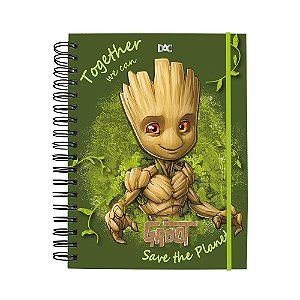 Caderno Smart Universitário Groot Guardiões da Galáxia - DAC