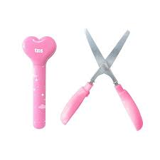Tesoura com Capa Protetora Lovely Holic Formato Coração - Tris