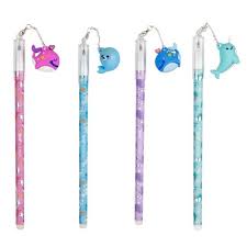 Caneta Gel 0.7mm Apagável Sea Animais Tinta Azul - BRW