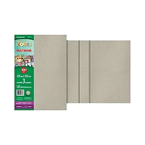 BLOCO NOVAPRINT ECO CORES MULTIBASE 3 LAMINAS 1041 G/M 23X32