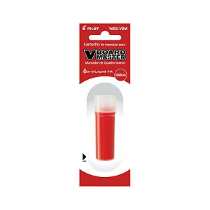 REFIL PARA MARCADOR QUADRO BRANCO PILOT BOARD VERMELHO