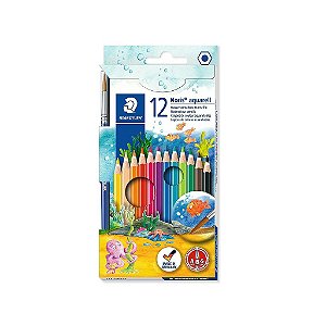LAPIS DE COR STAEDTLER 12 CORES AQUARELAVEL