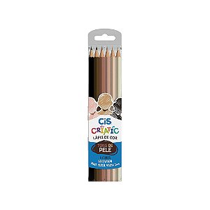 LAPIS DE COR CIS CRIATIC TONS DE PELE 6 CORES SEXTAVADO