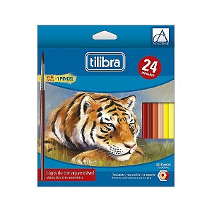 LAPIS DE COR TILIBRA AQUARELÁVEL ACADEMIE 24 CORES