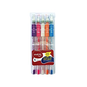 CANET GEL GRIP MOLIN NEON KIT COM 5 CORES