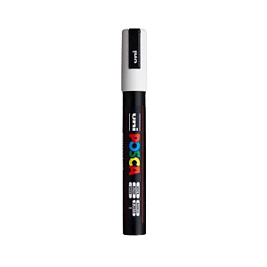 CANETA POSCA 5MM BRANCA