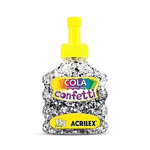 COLA ACRILEX CONFETTI ESPACIAL 95G