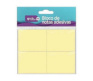 POST IT ONDA C/100 4 BLOCO AMARELO 38X50