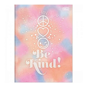 CADERNO BROCH TILIBRA GOOD VIBES 80 FOLHAS