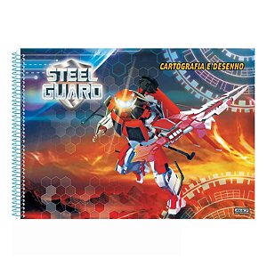 CADERNO CARTOGRAFIA SÃO DOMINGOS STEEL GUARD 60 FLS
