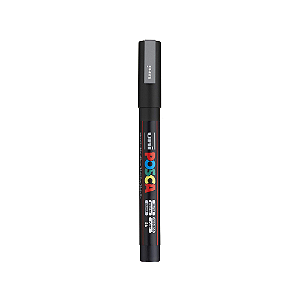CANETA POSCA 3MM PRATA