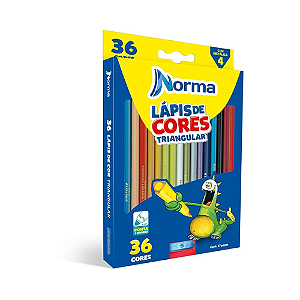 LAPIS DE COR NORMA 36 CORES