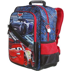 MOCHILA ESCOLAR CARROS POLINYLON