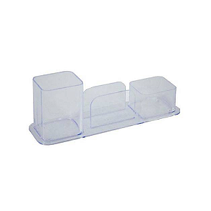 PORTA CANETA/CLIPS/LEMBRETE DELLO CRISTAL