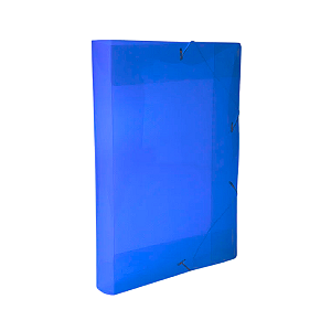 PASTA ABA ELASTICO OFICIO LOMBO 5,5CM DELLO AZUL