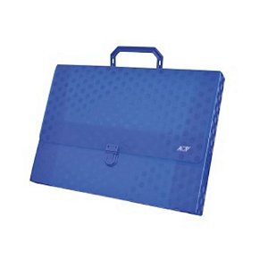 PASTA MALETA OFICIO 43MM ACP POA AZUL