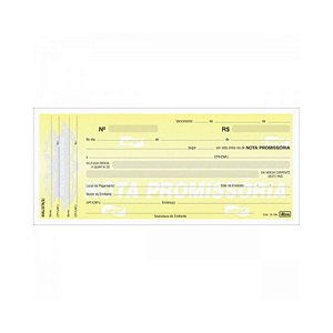 NOTA PROMISSÓRIA  TILIBRA 50F PEQ. 147X63MM