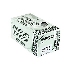 GRAMPO ACC GALVANIZADO 23/15 5000 UND