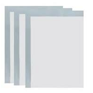 CAIXA DE ENVELOPE PLASTICO A4 ACP SEM FUROS GROSSO C/400 UNDS