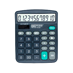 CALCULADORA MASTERPRINT MP1086 12 DÍGITOS