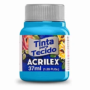 TINTA PARA TECIDO ACRILEX 37 ML AZUL CELESTE - 503