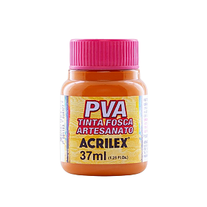 TINTA PVA ACRILEX LARANJA ESCURO 37ML - COD 832